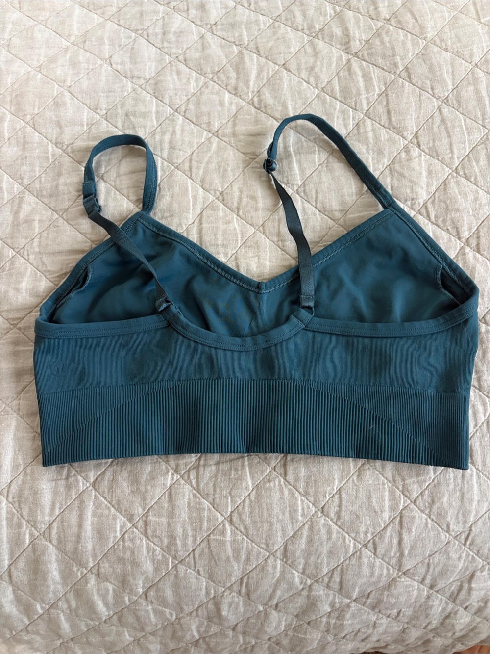 lululemon athletica Teal Seamless Bralette